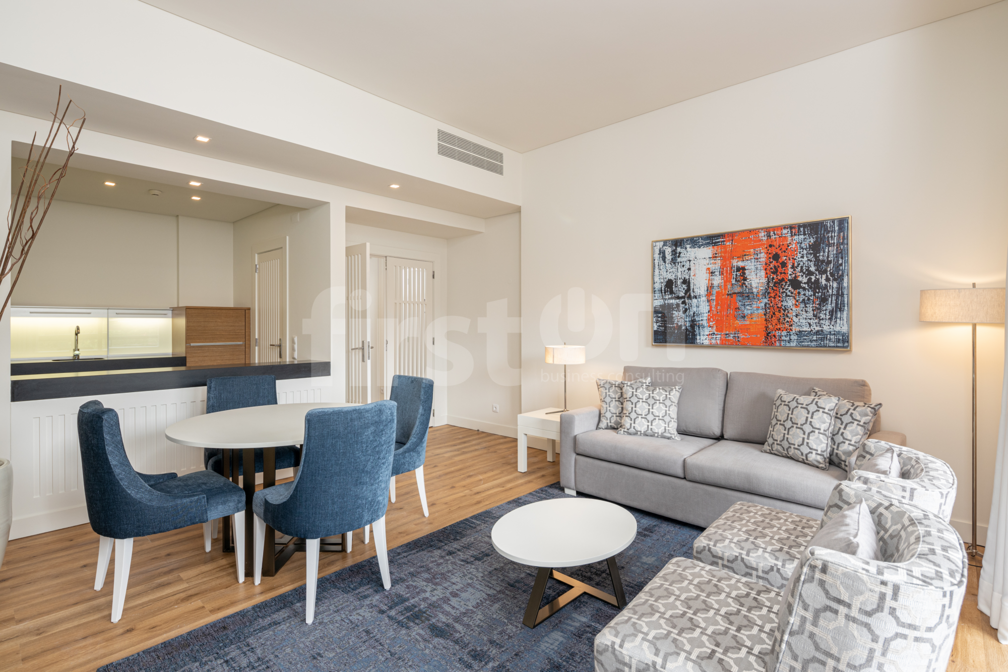 Bloco B T1_Sala01 Apartamento T1, Cascais – Quinta da Marinha (B832)